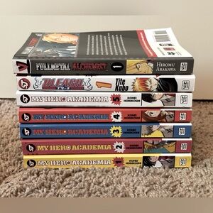 My Hero Academia - Full Metal Alchemist - Bleach Paperback Manga